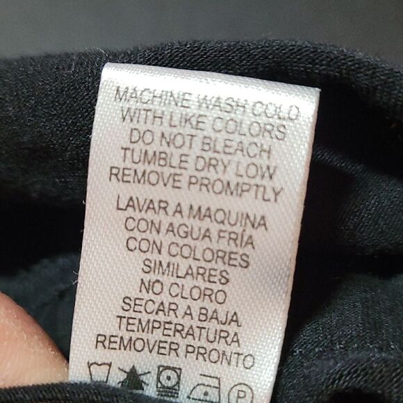 Culture Code black 1X woman's jumpsuit - Picture 6 of 6